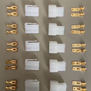 2極コネクター オスメス5組セット 250型 2PF250K