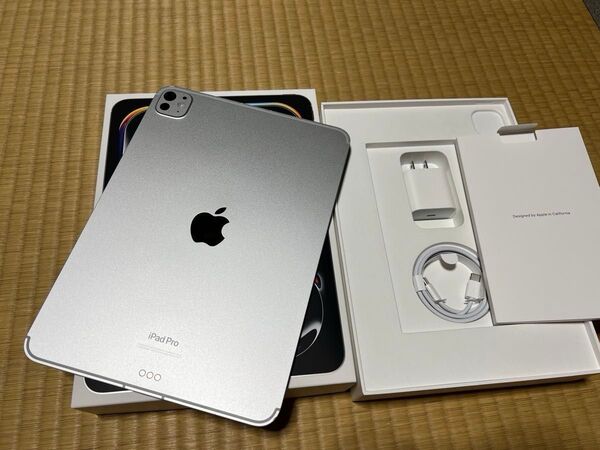iPad Pro 11インチ M4 256GB Wi-Fi+Cellularモデル ケース付属