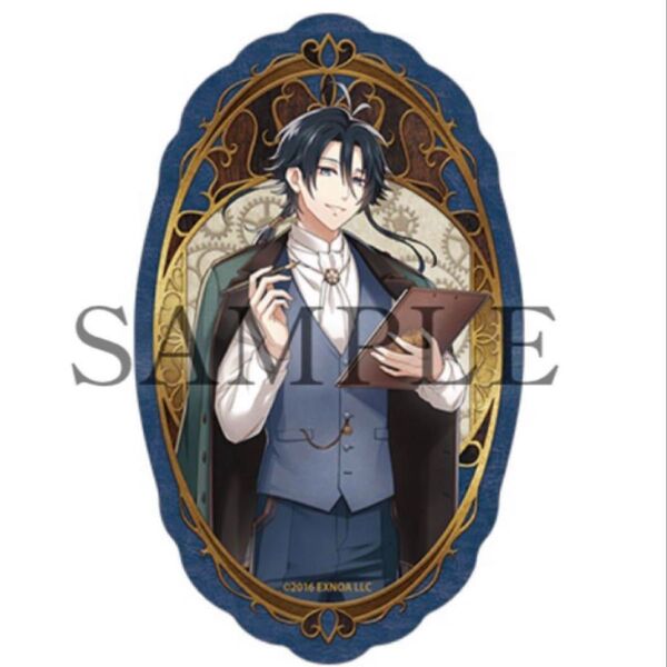 文豪とアルケミスト 文アル 文アル展 帝国図書館年鑑 ステッカー シール 芥川龍之介 描き下ろし