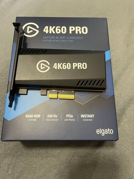 elgato 4K60 PRO 内蔵キャプチャボード。状態良品