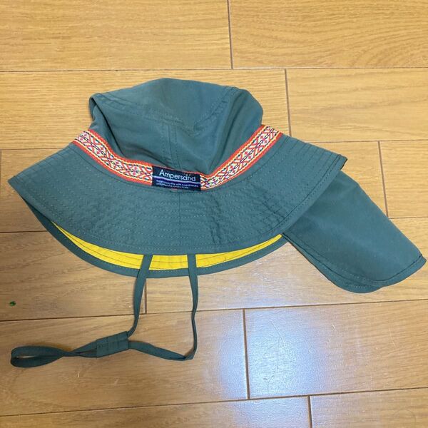 美品 Ampersand 帽子 カーキ ハット 48cm