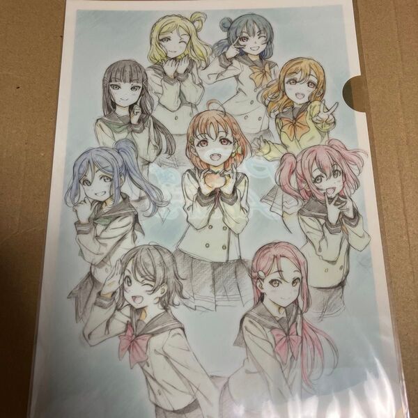 ラブライブサンシャイン 5周年展示会 クリアファイル