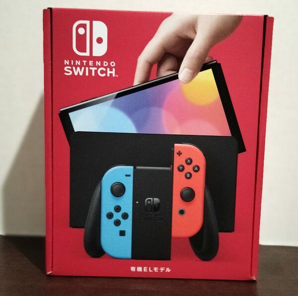 【新品未開封】 Nintendo Switch 本体 有機ELモデル 任天堂 ニンテンドースイッチ ネオンブルー ネオンレッド