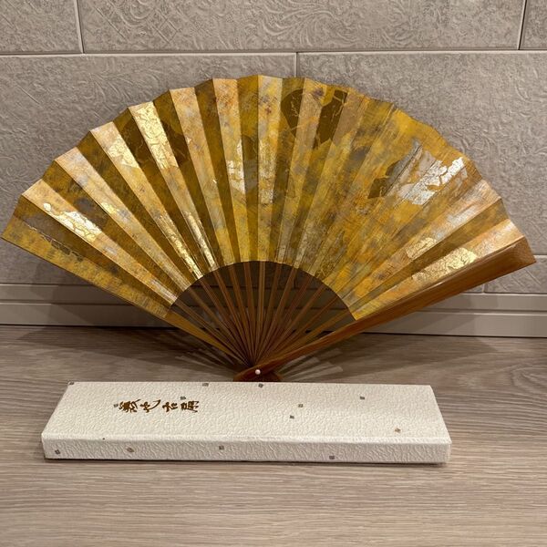 新品未使用品 京都 宮脇賣扇庵 高級扇子 扇子 男女兼用