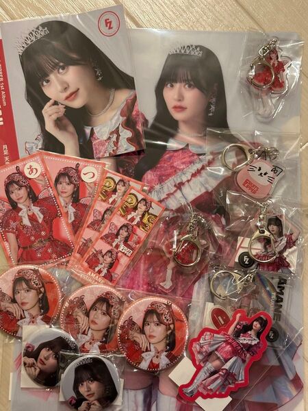 FRUITS ZIPPER ふるっぱー ラッフルくじ 月足天音 詰め合わせ 缶バッジ アクスタ ステッカー