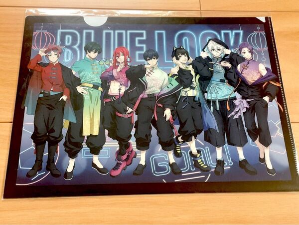 ブルーロック neonチャイナ クリアファイル 全員 集合