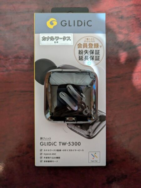 GLIDiC TW-5300 ワイヤレスイヤホン ブラック