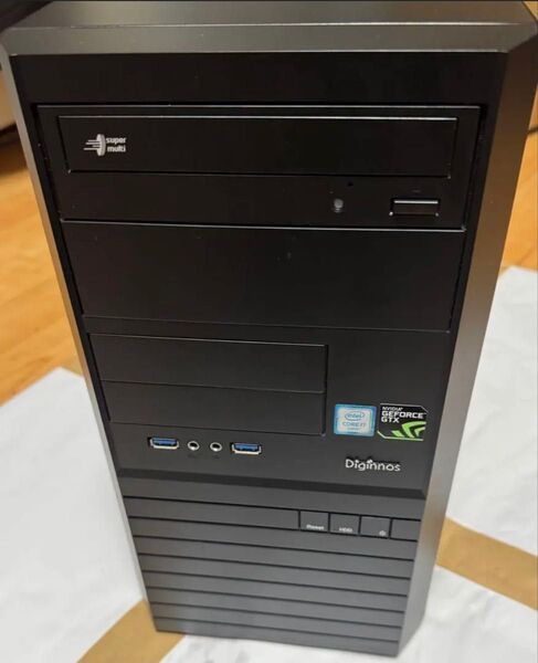 ドスパラPC Magnate MA(Core i7 6700/Windows10/GeForceGTX1060)