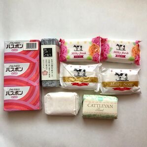 【セット】牛乳石鹸 紀州梅炭石鹸ほか 10個セット