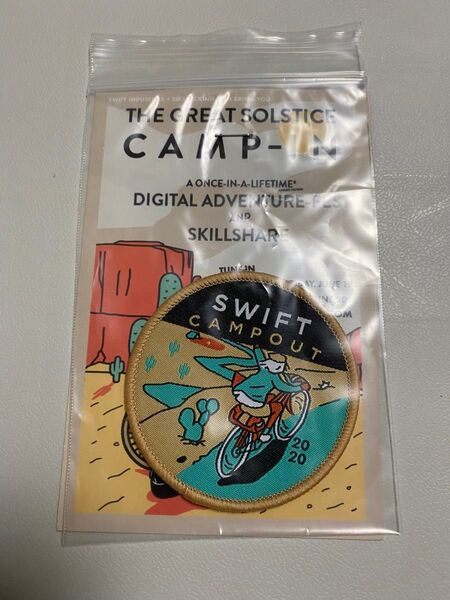 swiftindustrise SWIFT CAMPOUT 限定 ワッペン