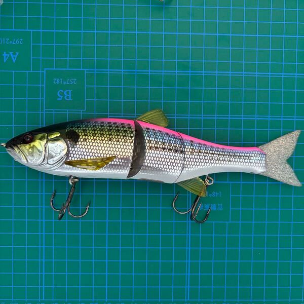 ダウズスイマー220SF ソルトカラー シーバス ビッグベイト ジャッカル ピンクストライクコノシロイワシ