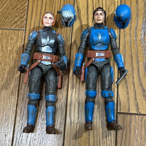 ボカターン クライシズ コスカ・リーヴス マンダロリアン スターウォーズ ブラックシリーズ フィギュア 2体セット