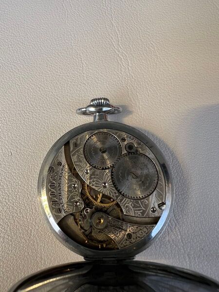 懐中時計 ウォルサム Waltham 手巻き 120年ほど前 アンティーク
