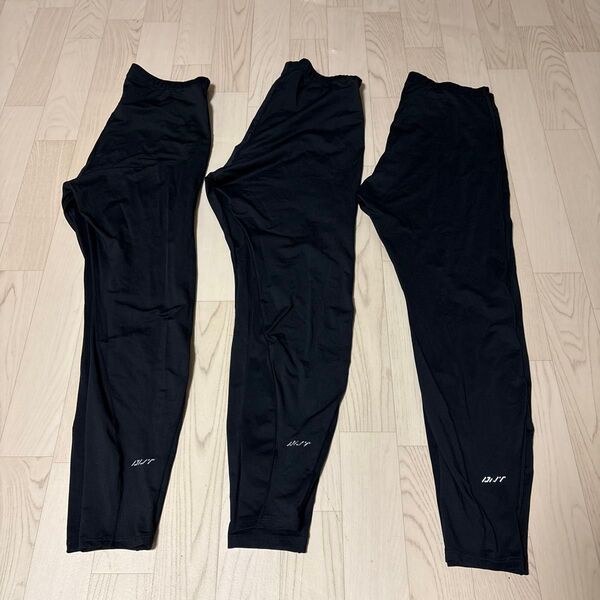 LL ワークマン レギンス 黒 2枚+1枚おまけ