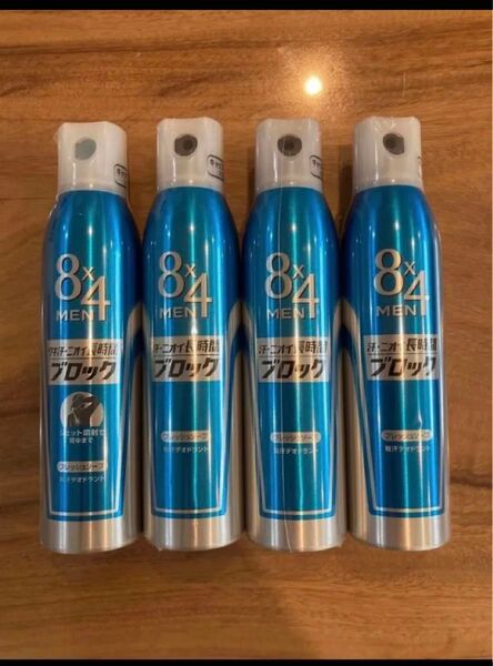 8x4メン デオドラントスプレー フレッシュソープ 135g 4本セット
