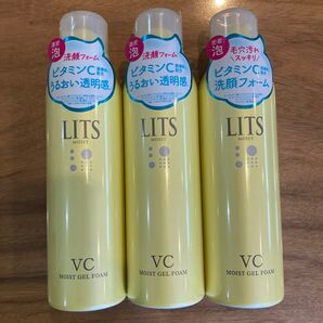 リッツ モイストC ジェル泡洗顔 リラックスハーブの香り150ML 3本