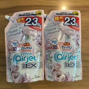 花王 バスマジックリン エアジェット除菌EX 詰替用 760ml×2