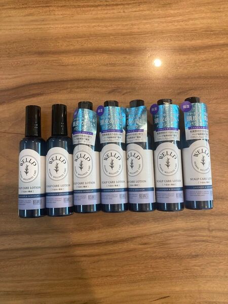 WELLP スカルプケアローション 120ml 7本セット