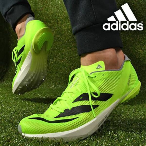 adidas adizero ambition 24cm グリーン系 陸上スパイク(お値下げ大歓迎)