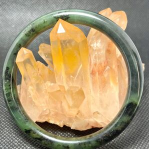 天然和田玉バングル★新疆産碧玉★内径58ミリ特価!