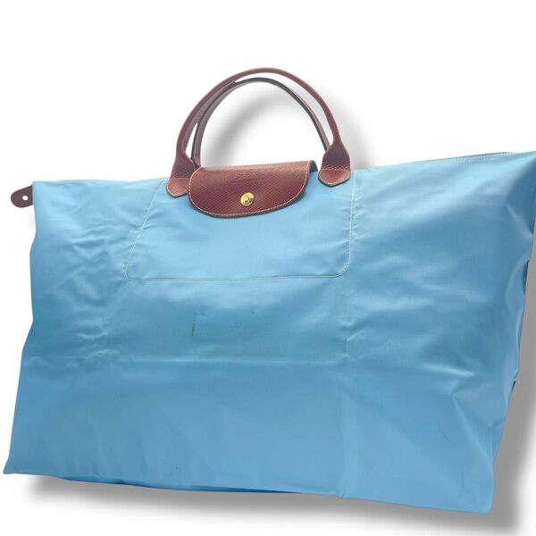【レア 】大容量 LONGCHAMP ロンシャン プリアージュ XL トート ボストンバッグ トラベルバッグ 旅行折り畳み