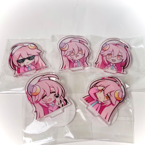 【新品未開封】MOONDROP 水月雨 水月友希アクリルスタンド 5個セット