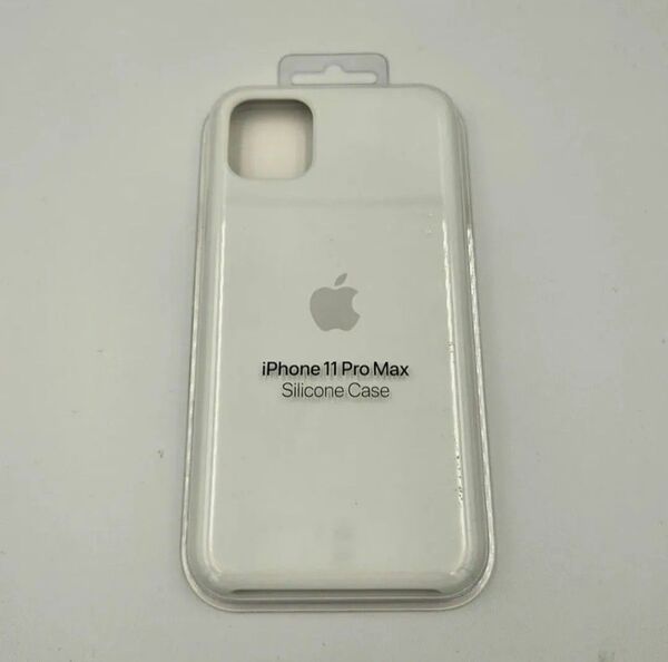 Apple純正 iPhone 11 Pro Max シリコンケース ホワイト