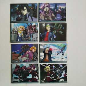  Gundam SEED DESTINY CARDDASS MASTERS no. 1 period, no. 2 period opening card 18 sheets 