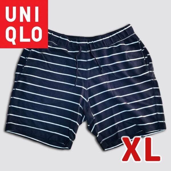 ユニクロ/UNIQLO ボーダー XL ショートパンツ スウェット