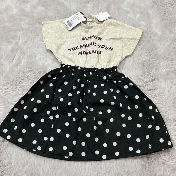 新品!キッズ子ども女の子ベビー半袖ワンピース80センチブリーズ 子供服