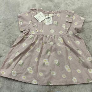 新品!キッズ子ども女の子半袖Tシャツトップス こども服 花柄 半袖150センチ