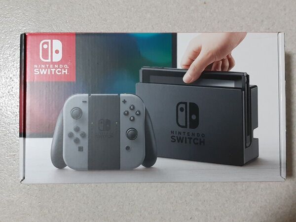 Nintendo Switch グレー 本体 新古品 美品 未対策