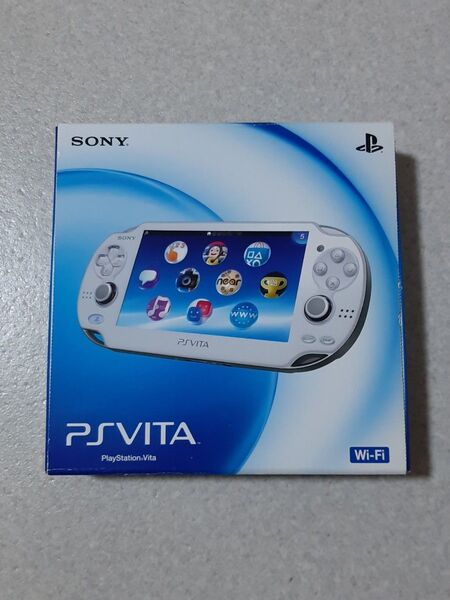美品 PlayStation Vita ホワイト PCH-1000ZA02 本体