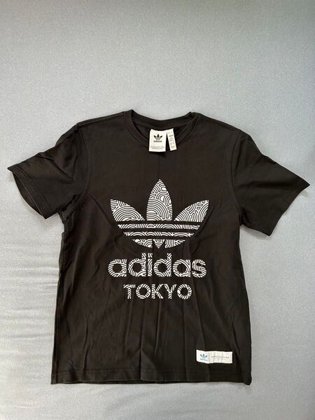 アディダス adidas Tシャツ 半袖Tシャツ S 黒