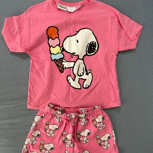 ZARA スヌーピー 上下セット Tシャツ キッズ 116