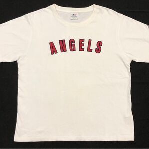 MLB ロサンゼルス・エンゼルス ロゴTシャツ Majestic LLサイズ Z3107