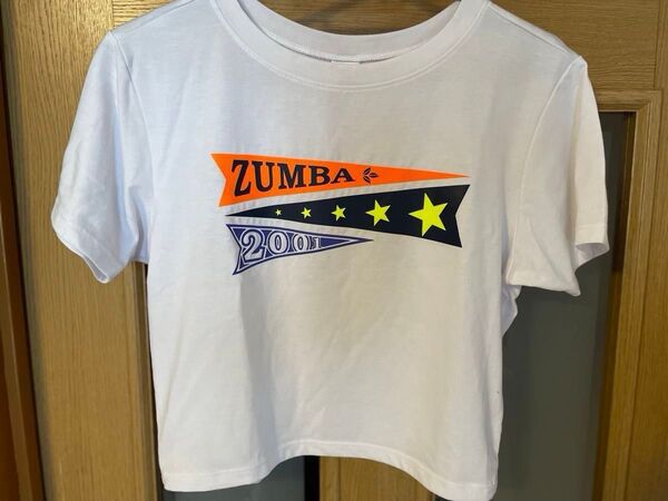 ZUMBA 正規品 トップス Tシャツ クロップド 白