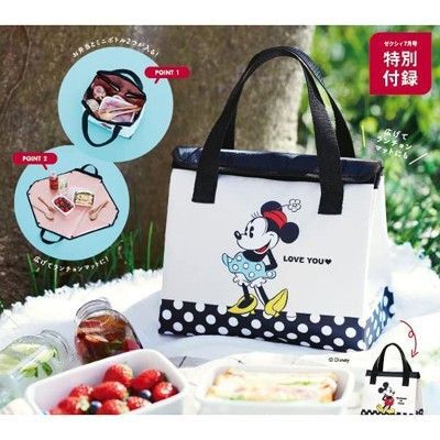 ミッキー&ミニー 2WAY保冷バッグ【ゼクシィ2022年7月号付録】