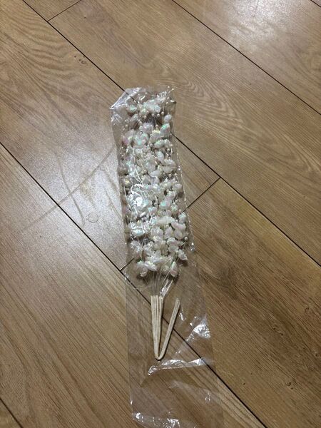 パール風小花の造花パーツ/ハンドメイド素材・髪飾り・フラワーアレンジに
