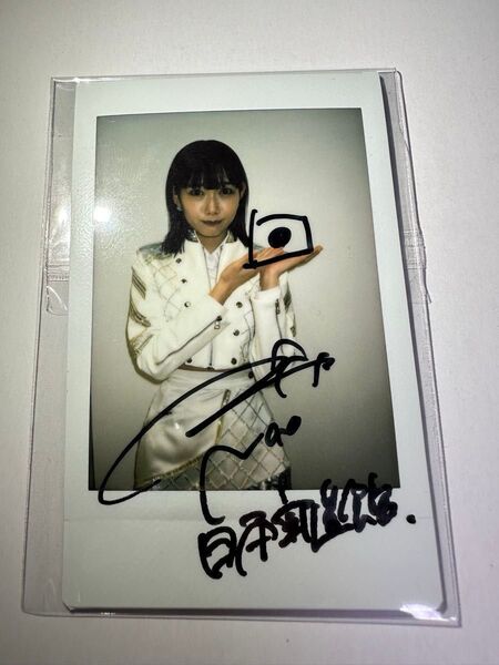 【新品未開封】PassCode 南菜生 直筆サイン入り チェキ 2022 武道館公演衣装②