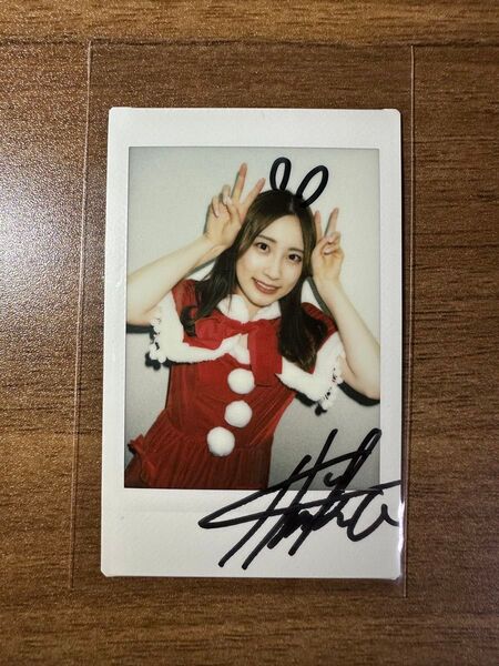 PassCode 大上陽奈子 直筆サイン入り チェキ クリスマス衣装①