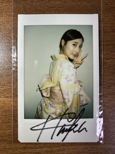 PassCode 大上陽奈子 直筆サイン入り チェキ 正月衣装④