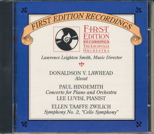 Donaldson V. Lawhead：Aleost、Paul Hindemith：Concerto for Piano、Ellen Taaffe Zwilich：Symphony No.2、The Louisville Orchestra