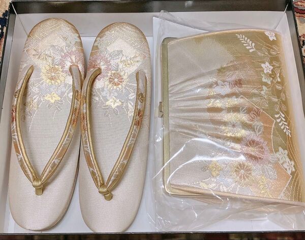 礼装セット 草履 ぞうり バッグ カバン セット 和装 和装小物 結婚式 草履バッグセット