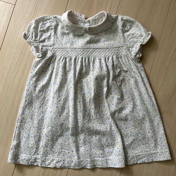 Familiar 花柄 ワンピース 90 80 女の子 子供服 ベビー服