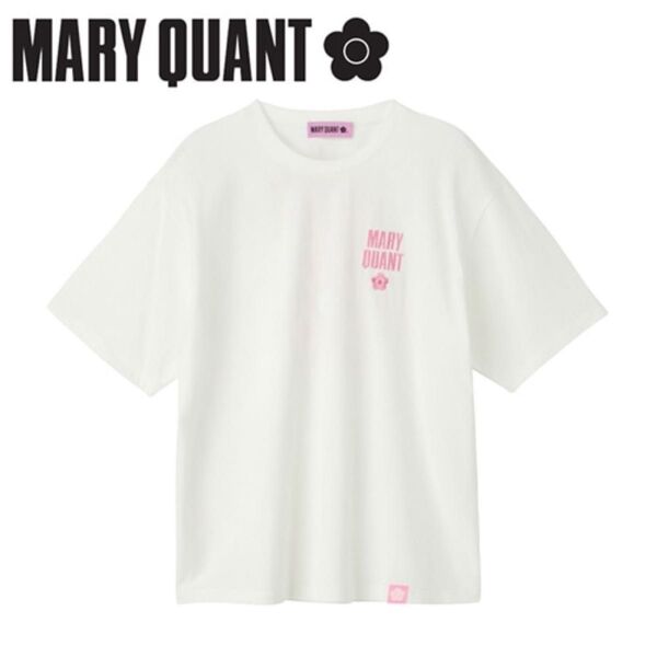 MARYQUANT マリークワント Tシャツ ビッグサイズ ホワイト