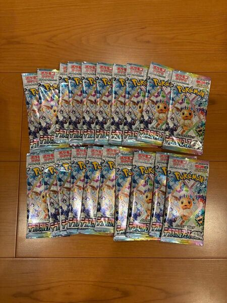 ポケモンカード テラスタルフェスex バラ 20パック