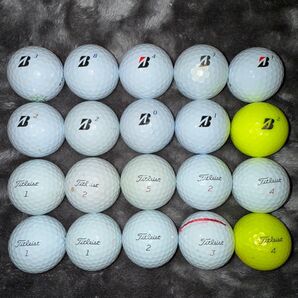 即日発送☆ゴルフボール20球☆ブリヂストン タイトリスト