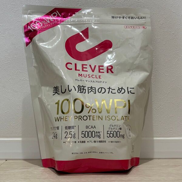 クレバー マッスルプロテイン ミックスベリー味