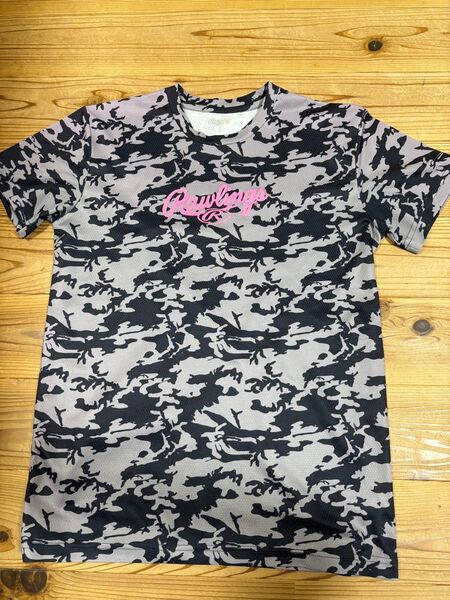 ローリングス 野球Tシャツ カモフラ Sサイズ 使用感あり